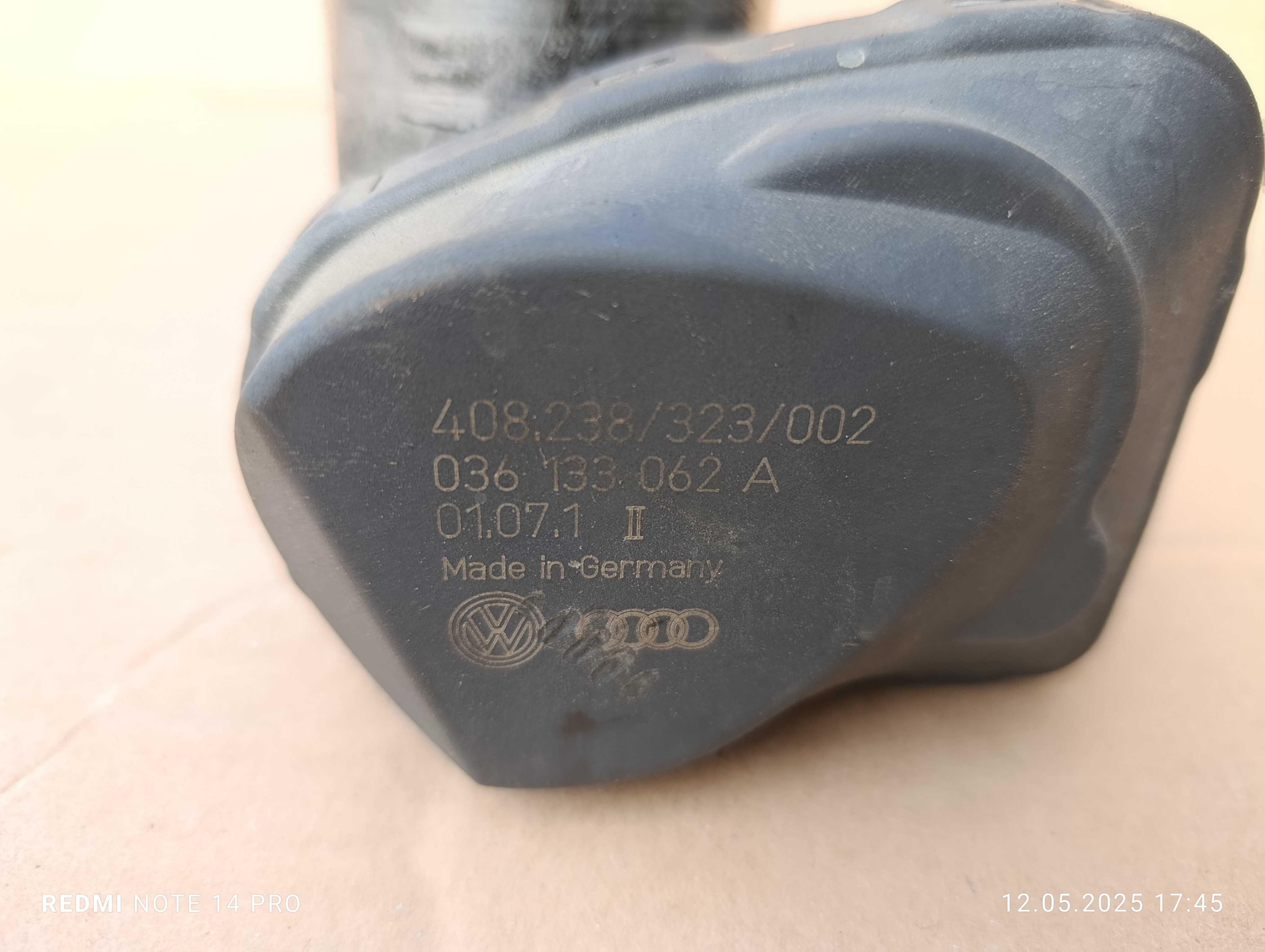 Дросельна заслонка Golf 4 Leon I A3 8L Fabia 1 1.4 1.6 16V 036133062A