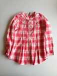 Blusa/Camisa/Tunica Benetton menina Xadrez T XS 5-6anos