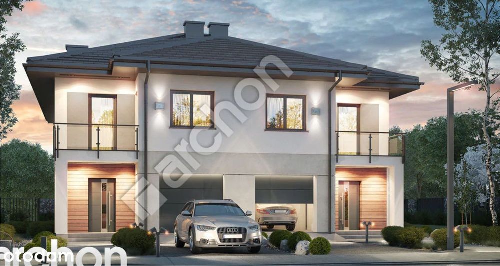 Nowoczesny I Praktyczny Bliźniak Na Bielawach!