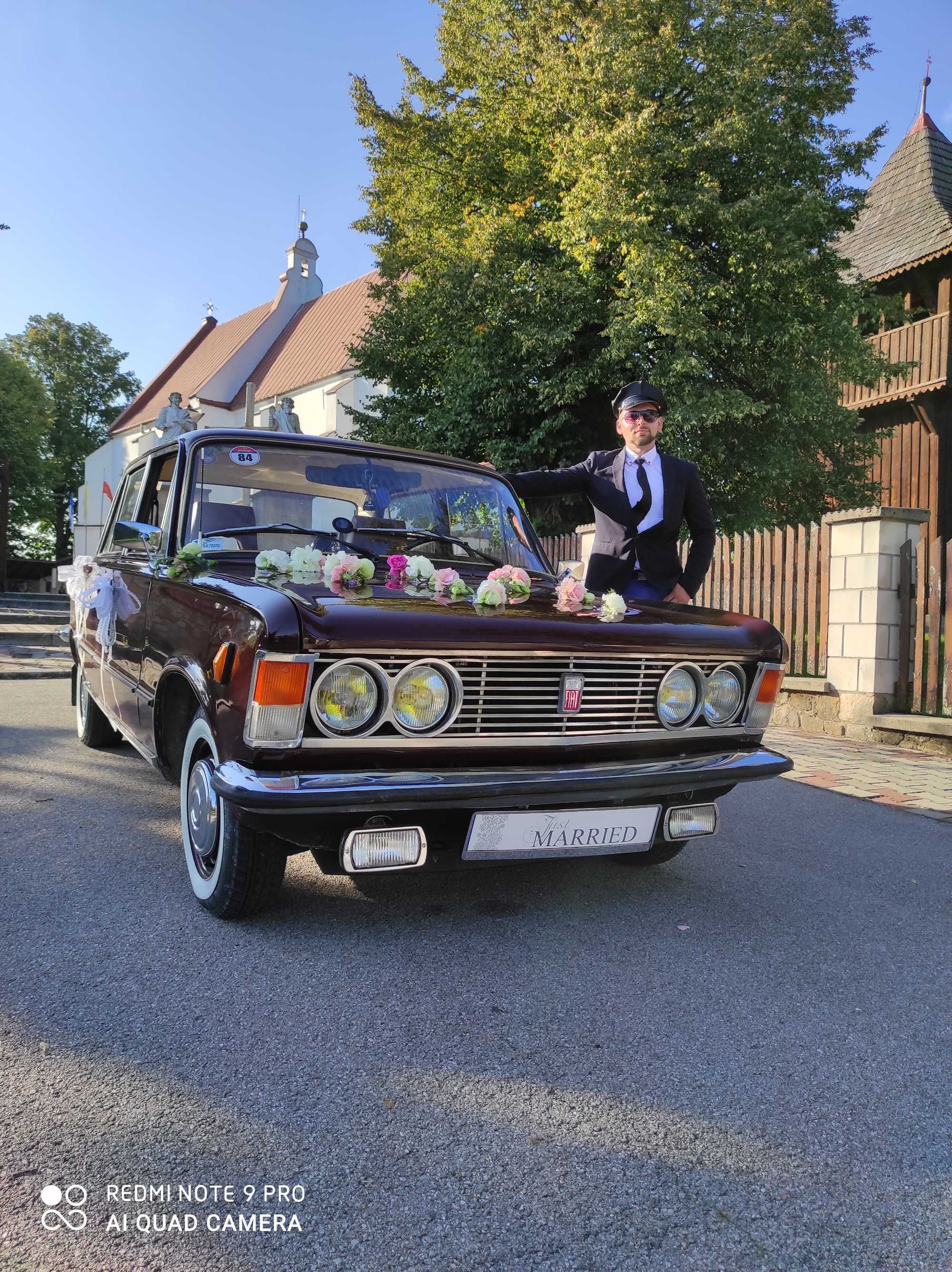 Samochód Auto Do ślubu Wynajem FIAT 125p z Serialu TVN