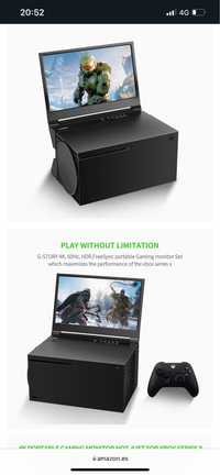 Monitor portatil 4k xbox series X g-story