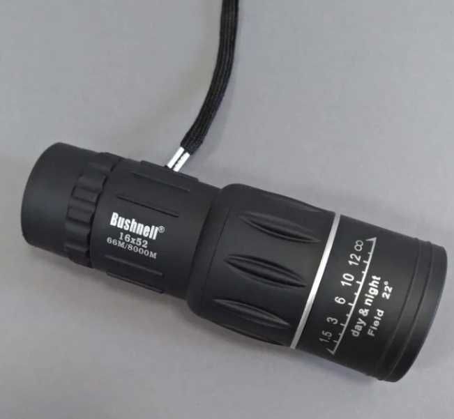 Монокуляр Bushnell 16×52 PowerView монокль,підзорна труба з чохлом