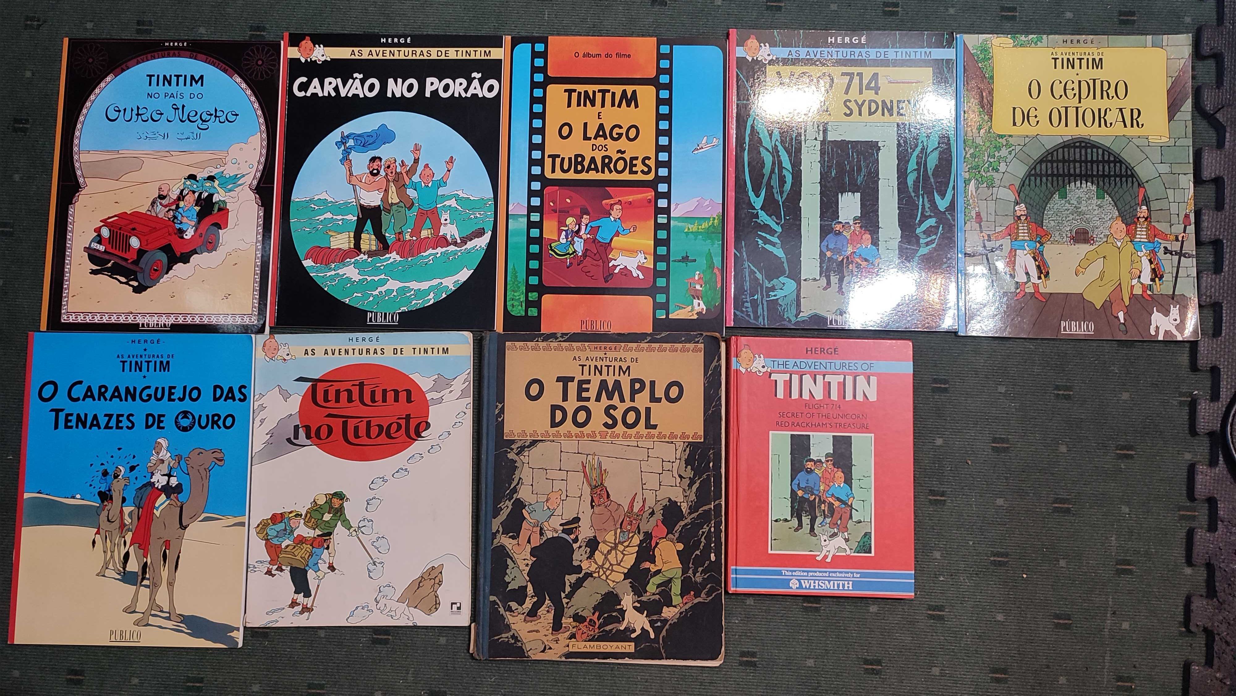 Livros BD Tintin - Cada 5 €