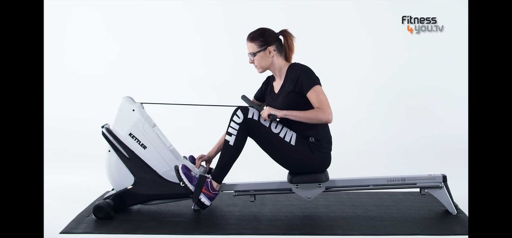 Wioślarz kettler coach m wielofuncyjny ławeczka brzuszki plecy klatka