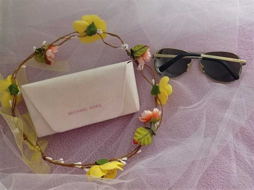 Óculos de sol originais, look sofisticado, do designer - Michael Kors