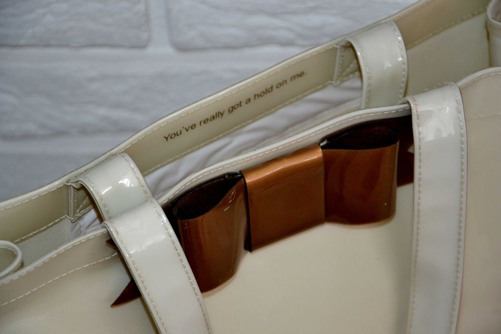 Torba Ted Baker London Lakierowana Oryginalna