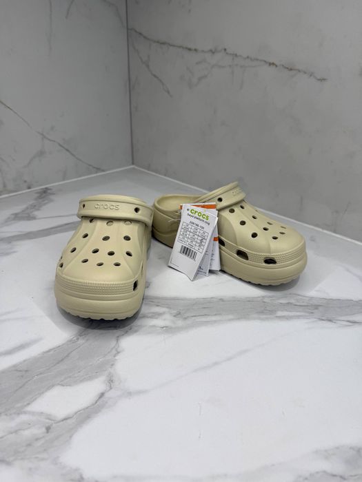 Crocs дитячі на платформі 35 розмір з Джибітс/сабо/кроксы/крокс/тапки