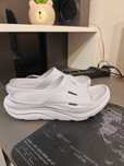 Шльопанці Hoka Ora Recovery Slide 3. В'єтнамки. Бузковий