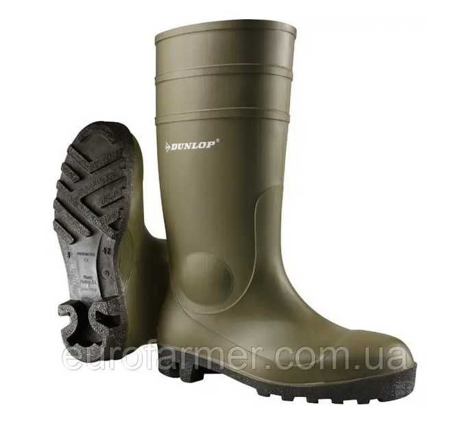 Гумові чоботи Dunlop Protomastor оливкові