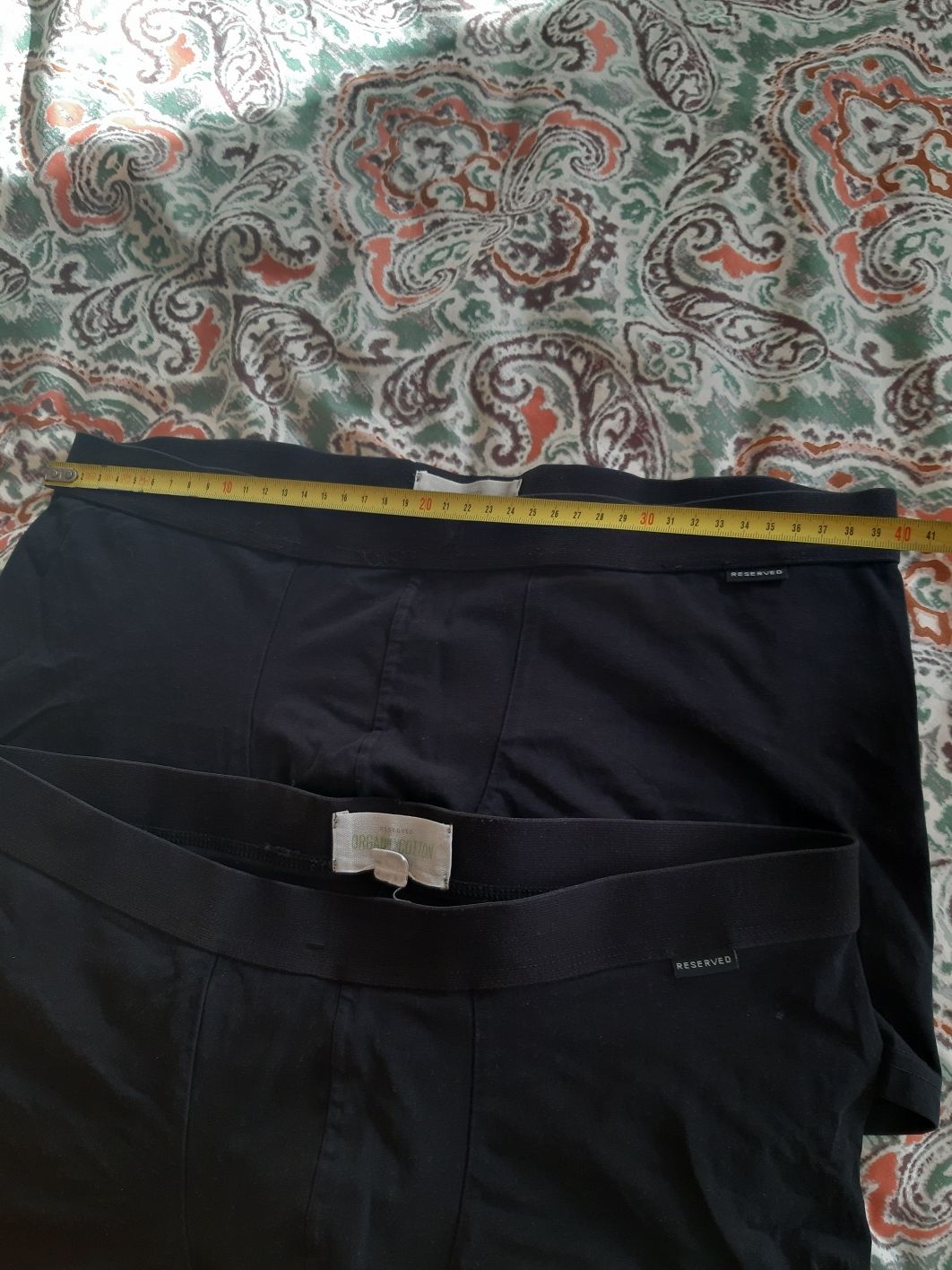 Bokserki czarne reserved xl męskie organiczne cotton kolekcja limited