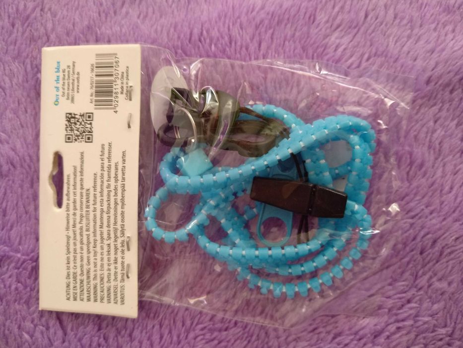 naszyjnik suwak dekoracja kolorowa