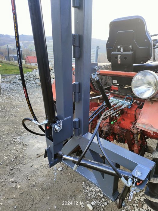 Żuraw wędka podnośnik rozdzielacz węże w zestawie.