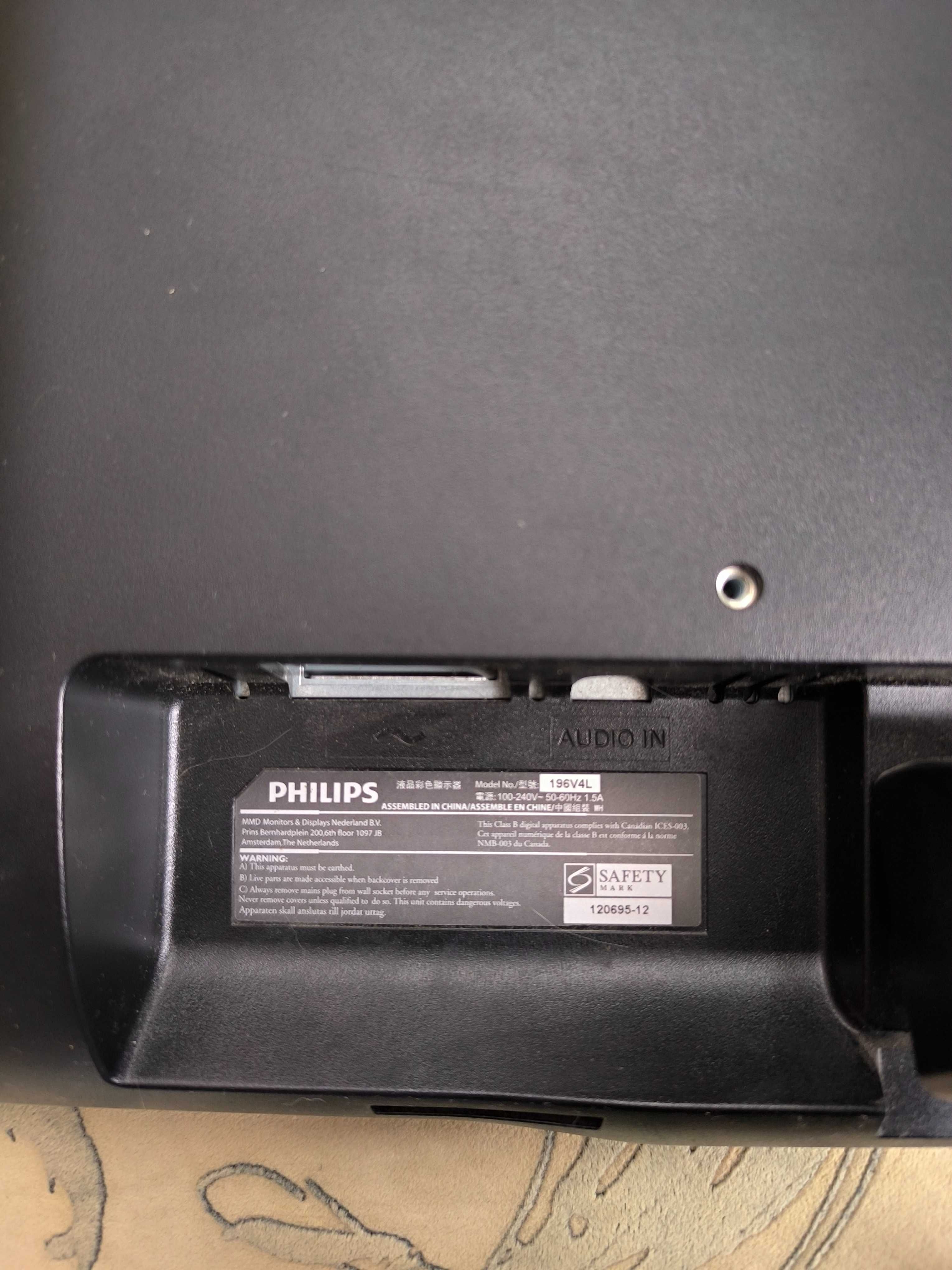 Монітор Philips 18.5 дюймів