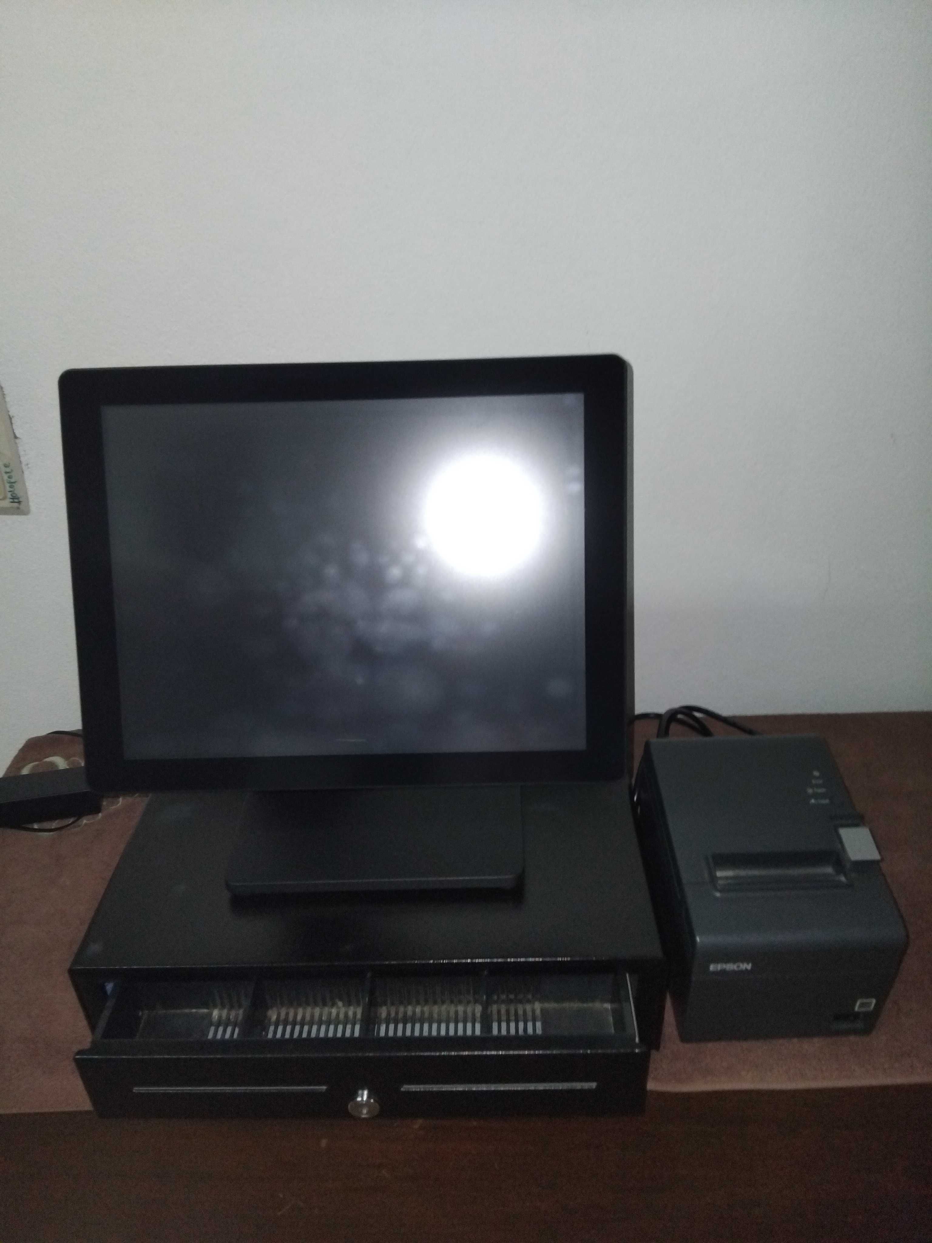 Conjunto faturação ecrã touch (sem PC)
