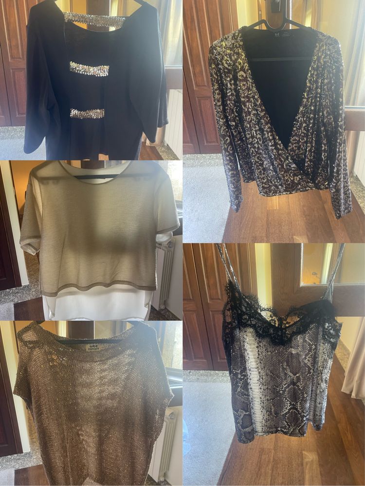 Vendo tops e blusas marcas zara, kitess, ali-jo