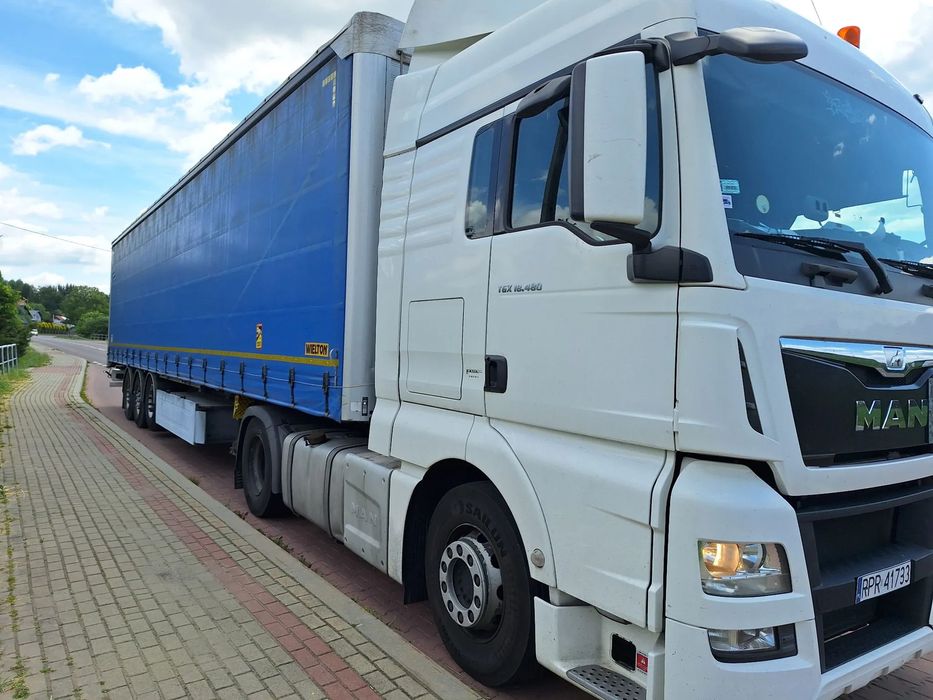 Wielton NS-3K  Firanka, naczepa gotowa do jazdy.