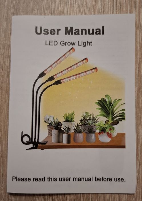Lampa LED do uprawy roślin