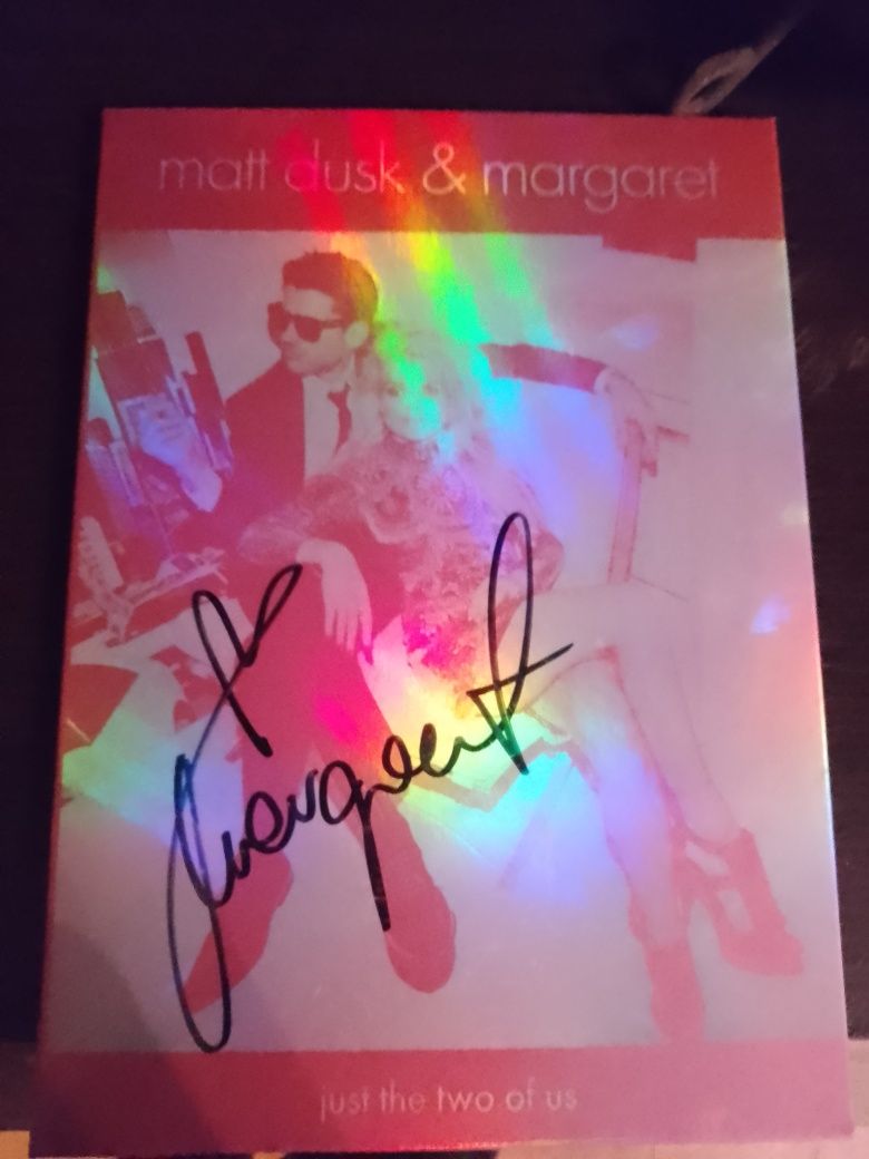 Płyta Margaret & Maty Dusk just the two of us. Z AUTOGRAFEM