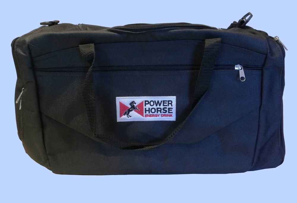 Torba sportowa, podróżna , na ramię w czarnym kolorze