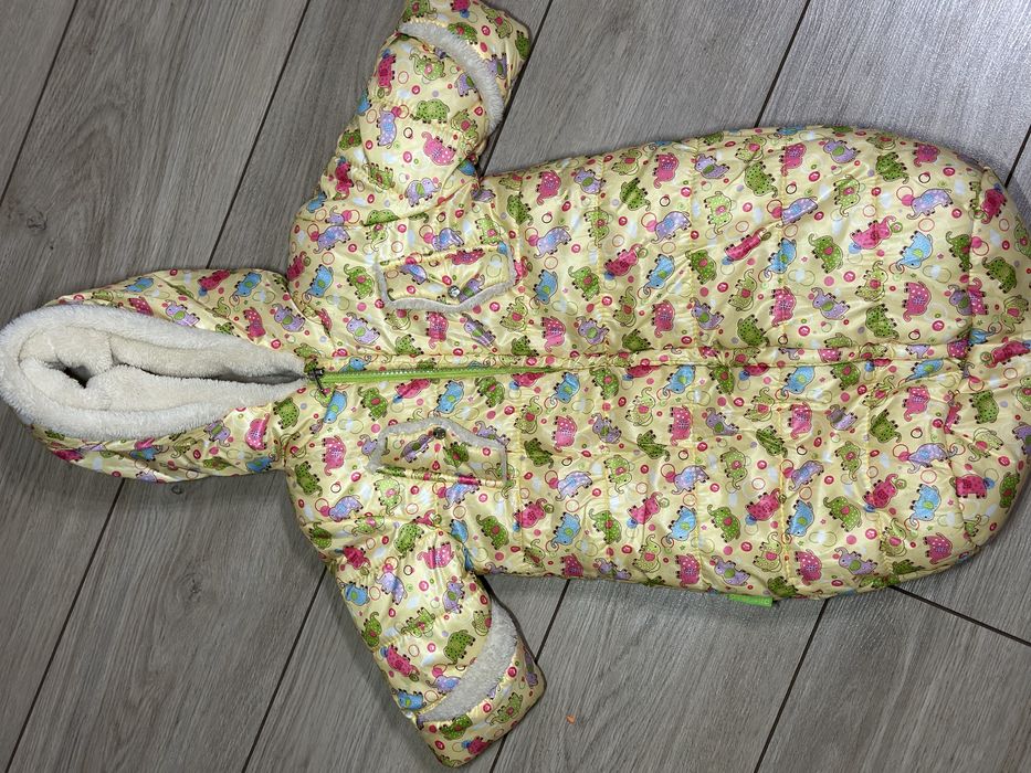 Зимовий комбінезон/ Конверт на виписку в люльку