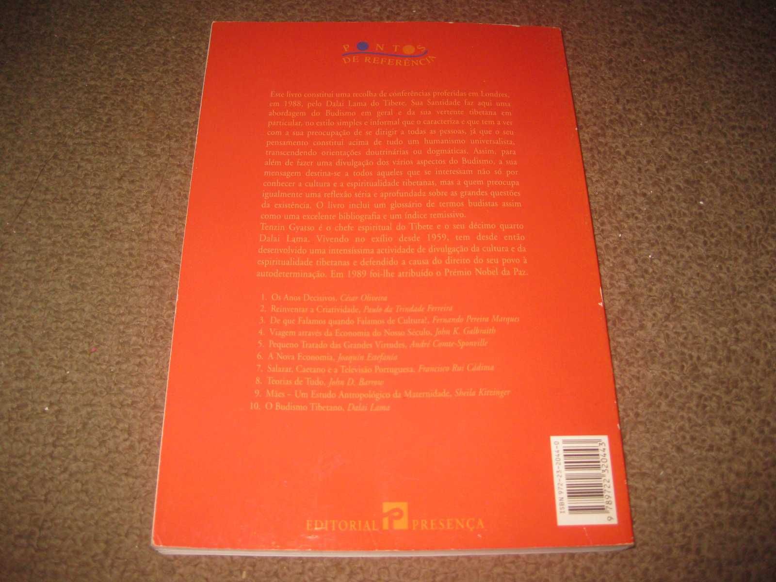 Livro "O Budismo Tibetano" de Dalai Lama