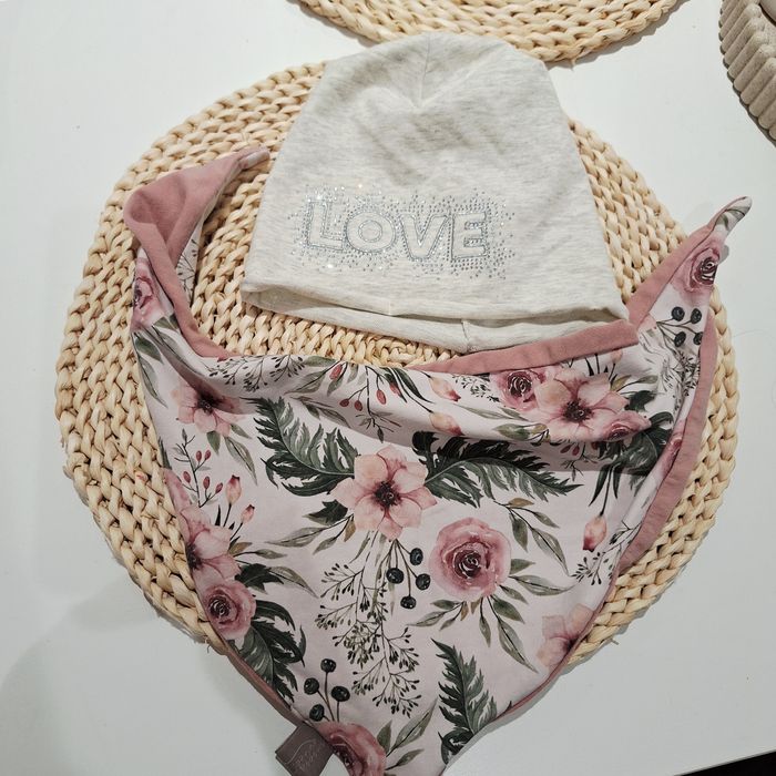 Zestaw czapka i apaszka, komplet 4/5 lat