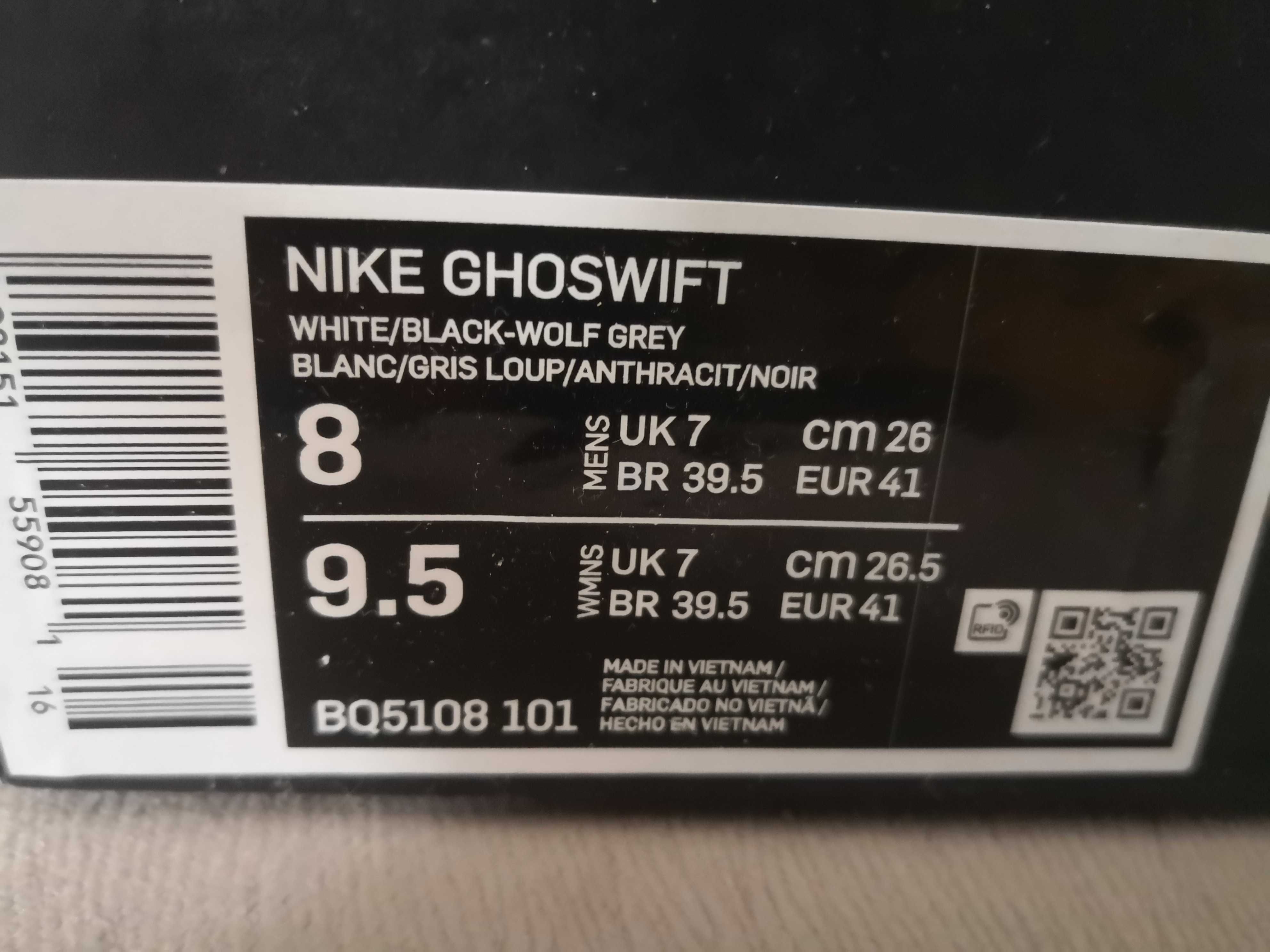 Nike Ghoswift 41 cm