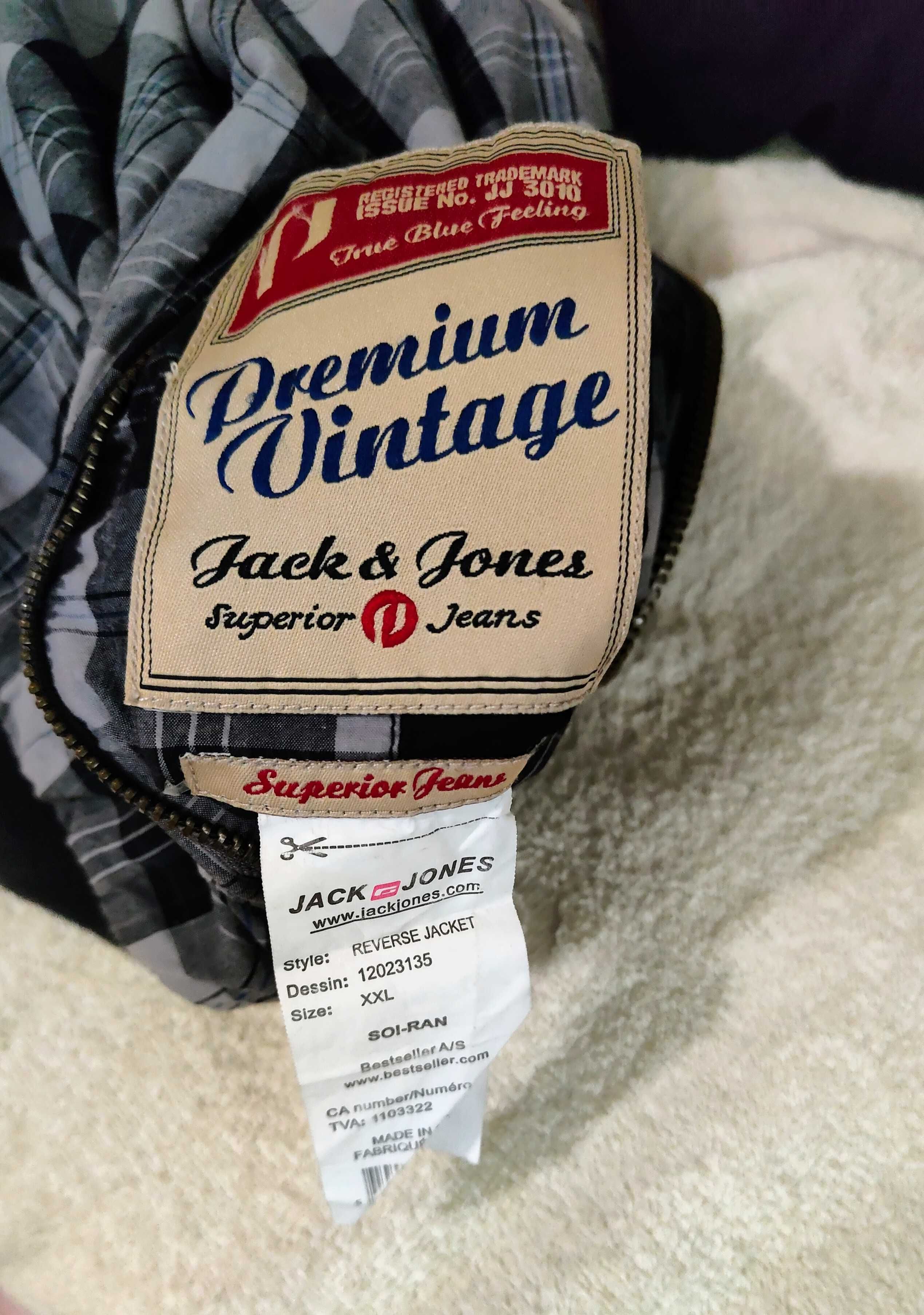Куртка Jack&Jones (оригинал, двухсторонняя)