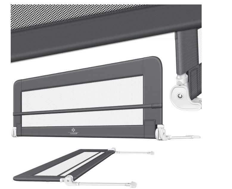 Barierka ochronne do łóżeczka łóżka 42 cm wys 180 cm dł, składana