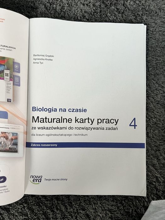 maturalne karty pracy biologia na czasie 4
