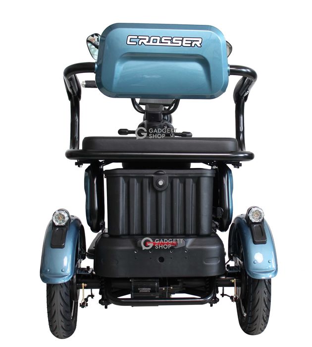 Електроскутер триколісний Crosser TR1 ( Мотор 1000ВТ 72В 20Ah) - Синий