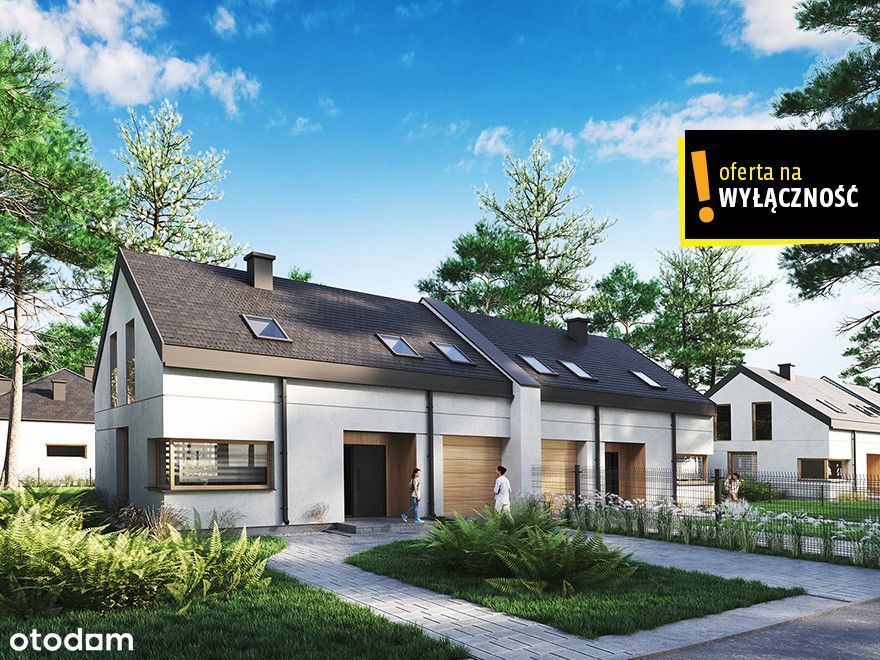 Dom z poddaszem użytk. o pow. 133,94m2