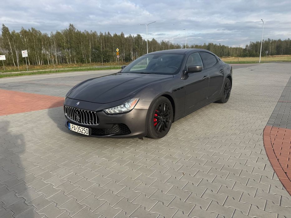 Maserati Ghibli Maserati Ghibli SQ4 – Luksus i Sportowy Charakter