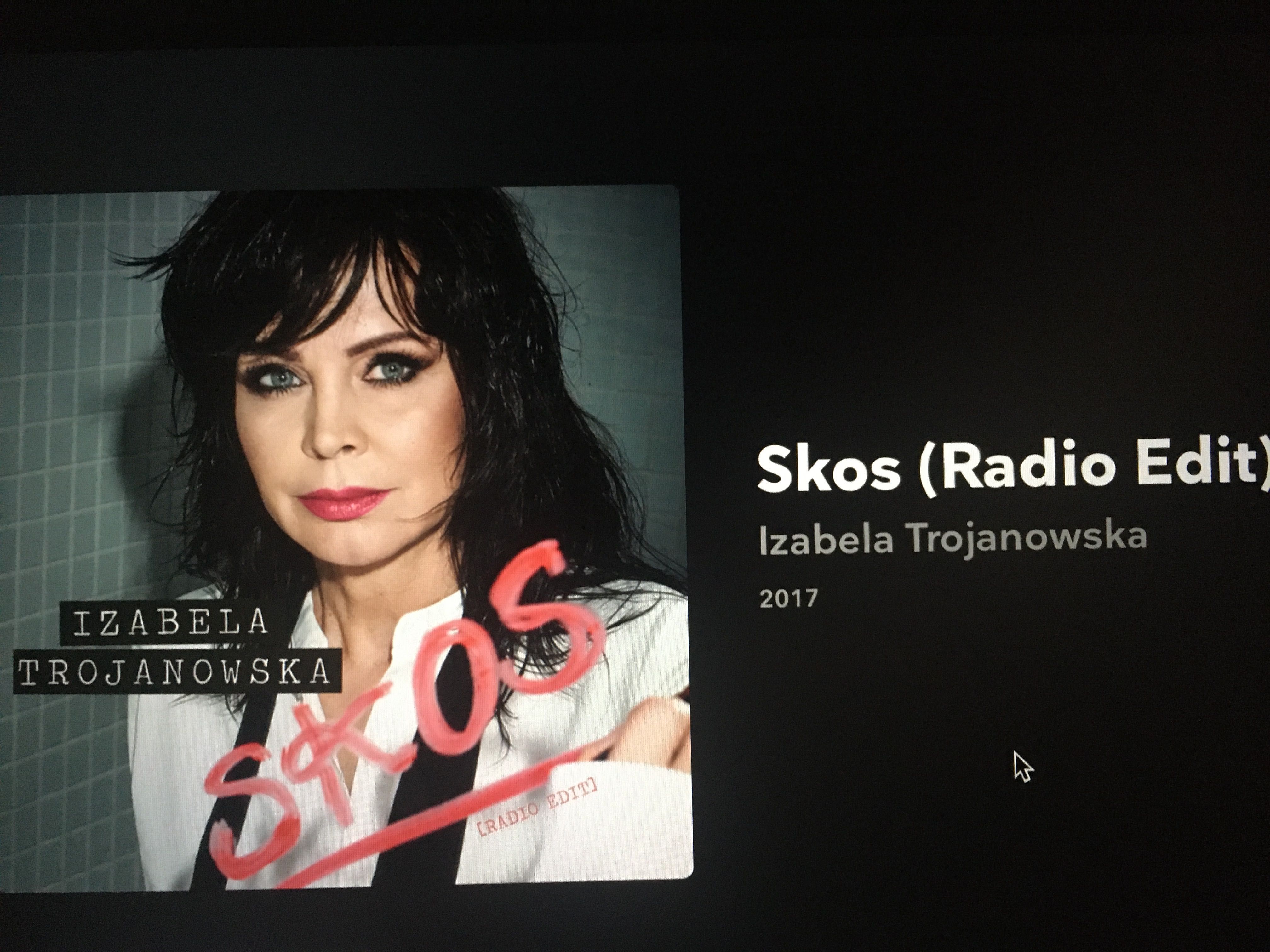Singiel (radio edit) SKOS - Izabela Trojanowska