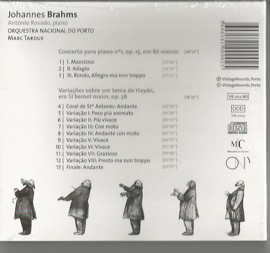 Brahms - Concerto para Piano nº 1 | Variações tema Haydn (novo)