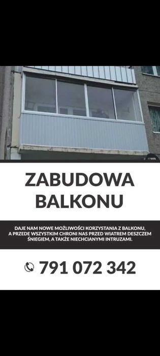 Zabudowa balkonu
