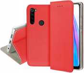 Etui Z Klapką Telforceone Do Xiaomi Redmi Note 8T Czerwony