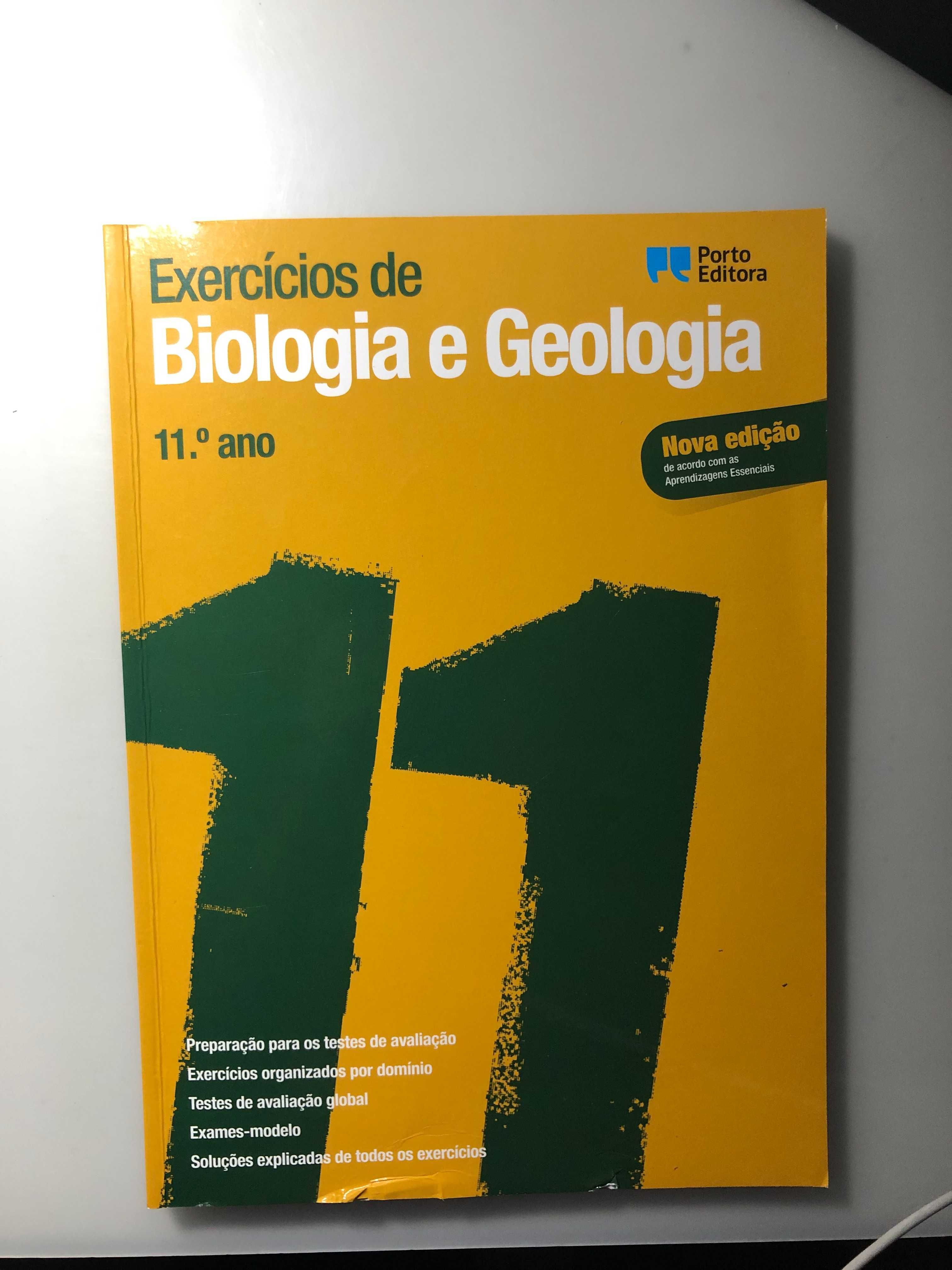 Livro de exercícios: Biologia e Geologia, 11º ano