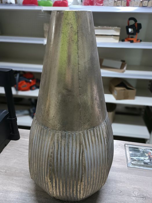 Wazon metalowy duży 59 cm