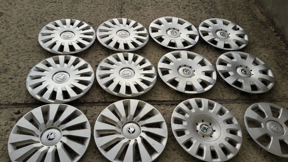 Колпаки Ковпаки R14,15,16 Skoda Octavia A5,А7 Fabia Rapid,Tour,Jeti