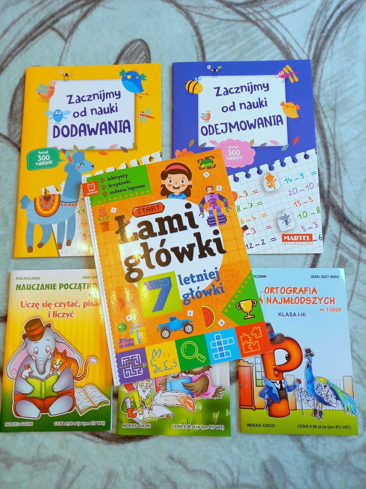 Zestaw ćwiczeń do nauki pisania, ortografii, matematyki - nowe egzempl