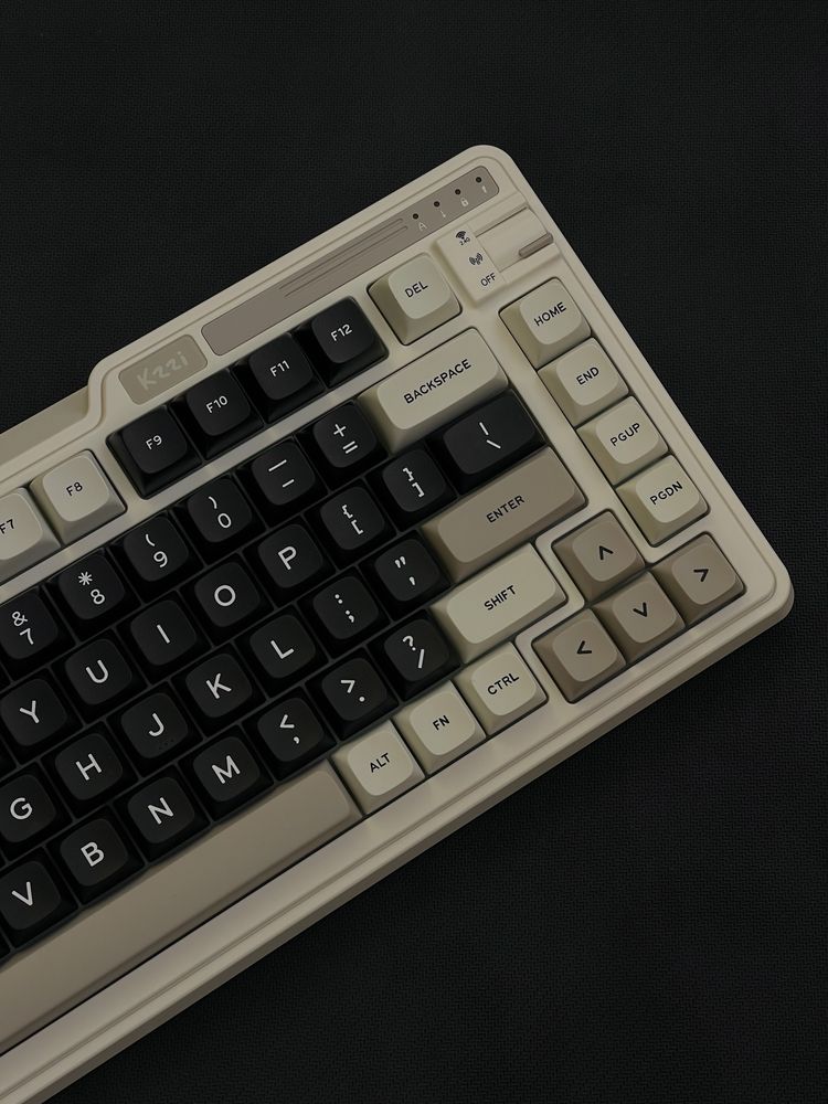 Беспроводная механическая игровая клавиатура kzzi k75 lite 75%
