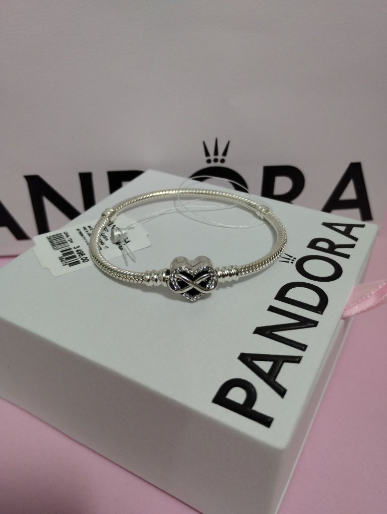 Браслет Pandora Сім'я найголовніше,срібло 925, pandora браслет