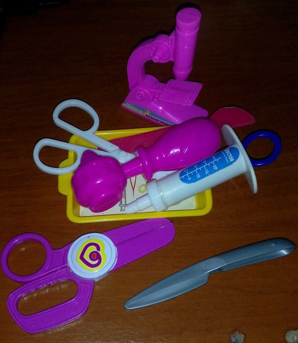 Детские игрушки унисекс набор для игры Доктор Больница Ветличебница