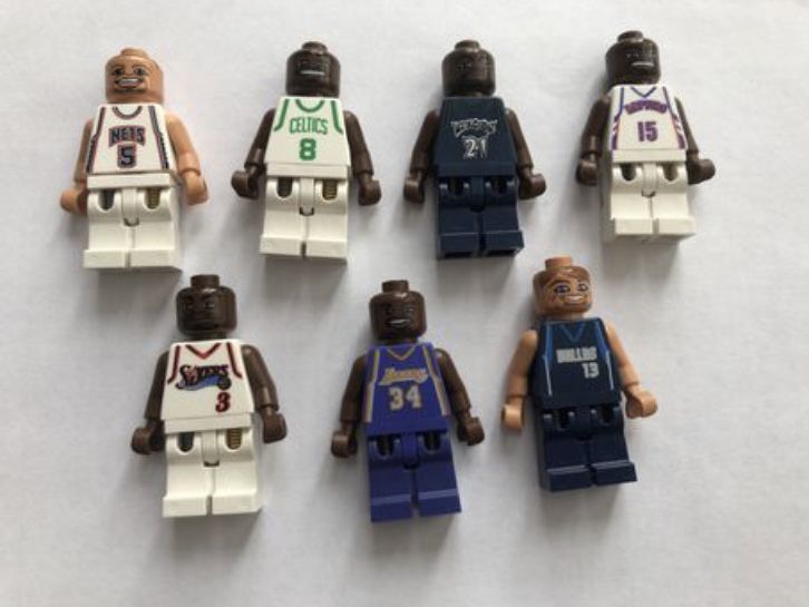 Zestaw Lego NBA figurki gratisy