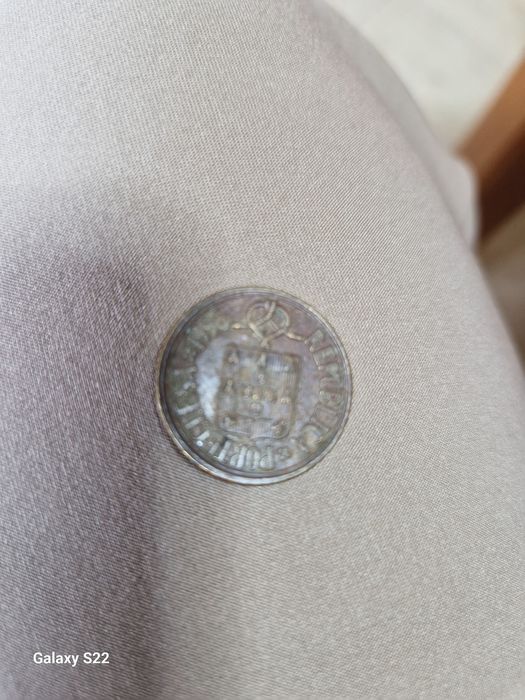 Moeda antiga 5 escudos 1995