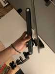 Aluminum laptop 360 rotating stand