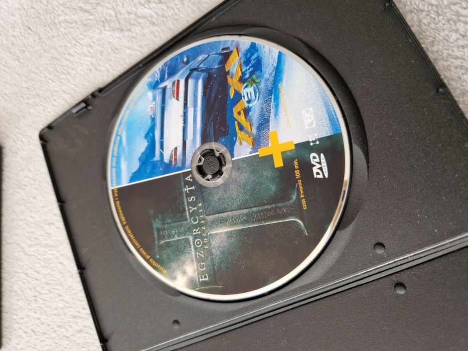Filmy DVD Taxi 3 i Egzorcysta Początek