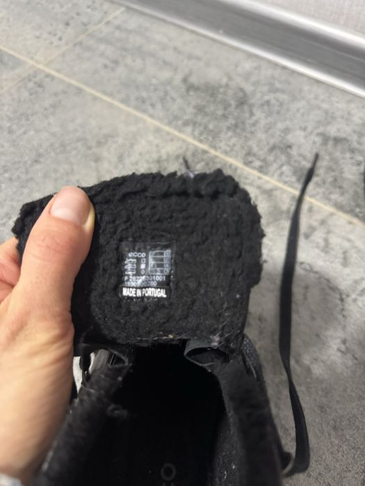 Зимние  женские ботинки Ecco