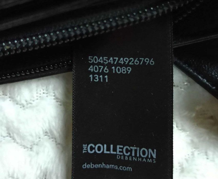 Czarna torba (Collection Debenhams) ze skóry